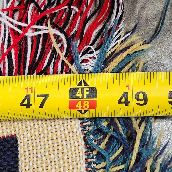 Disney Goofy Gear Outfitters The Great Outdoors Woven Throw Blanket 48in x 56in - Picture 5 of 8